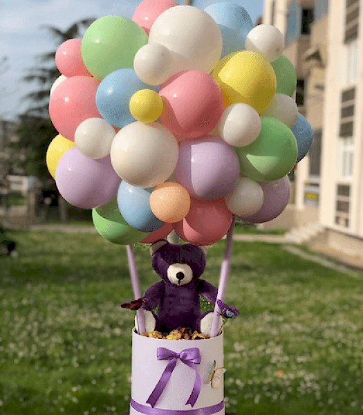 Ayıcıklı 100 Baloncuk Kutusu